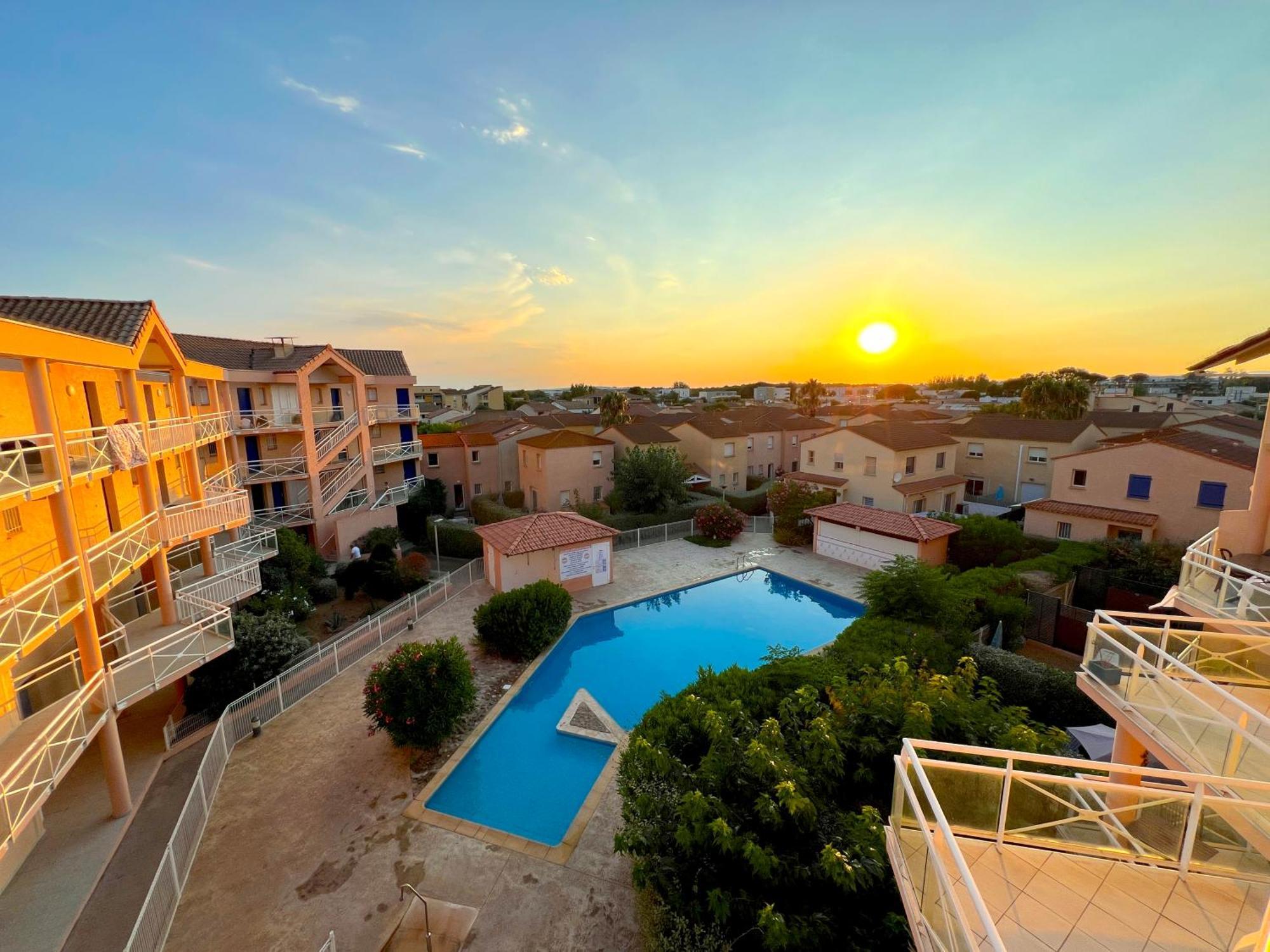 Maison Familiale Dans Le Domaine De La Avec Piscine Privee, A 200m De La Valras-Plage
